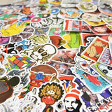 100/200/300 Skateboard Stickers Bomb Vinyl Laptop Luggage Decals Dope Sticker