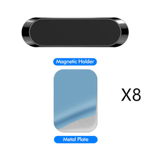 F6 Strip Plate Magnetic Car Phone Holder Stand Magnet Holder For Phone In Car Mount Holder