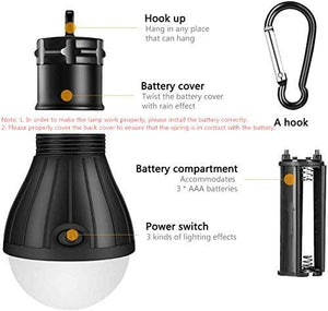 Outdoor Spherical Portable Hook Mini Emergency Camping Signal Light