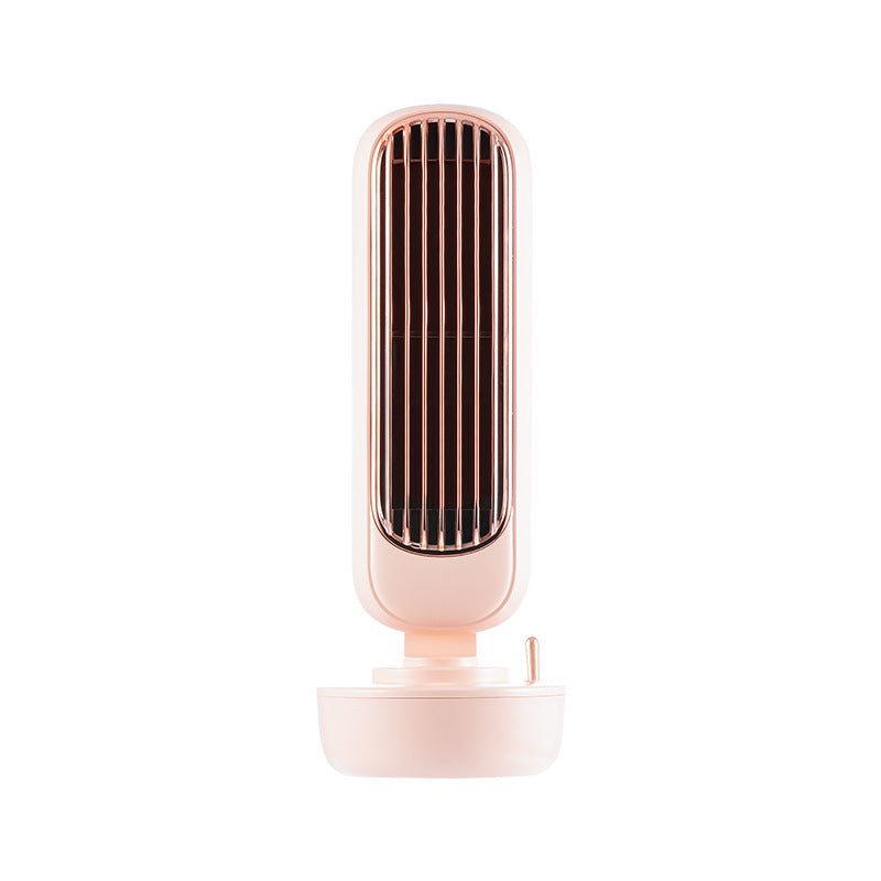 Humidifier Fan 2 in 1 Portable Desktop Mini Fan Humidifier USB Charging Silent Adjustable Spray Office household Cooling Fan
