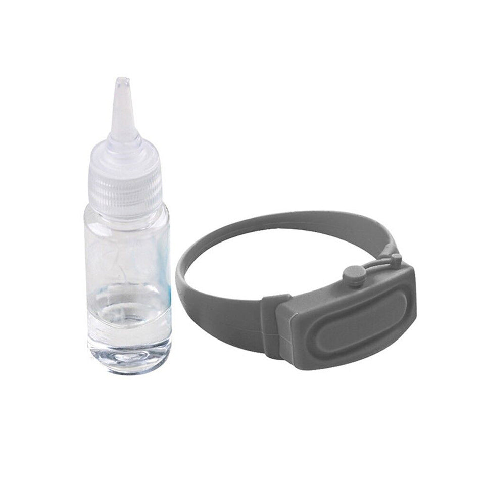 Portable Hand Sanitizer Disinfectant  Bracelet Wearable Hand Wash Gel Dispenser