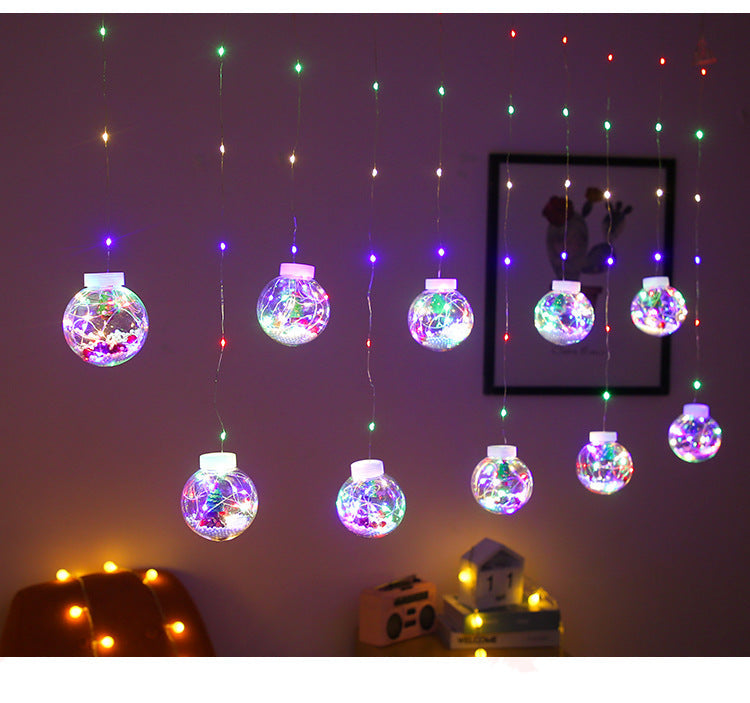 Christmas Decoration Curtain LED String Lights Fairy Tale