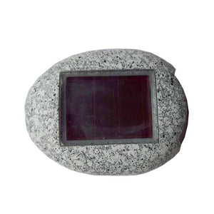 Solar Waterproof Outdoor Cobble Stone Lamp Decoration for Lawn Yard
