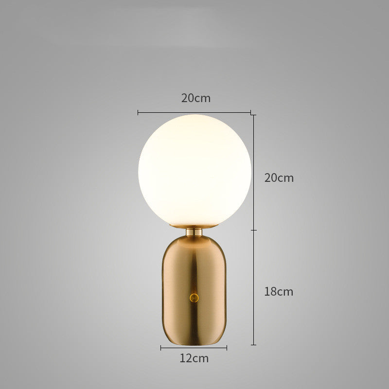 Nordic Modern Vertical Bedroom Bedside Lamp