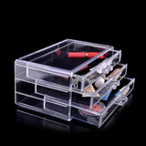 Acrylic three-layer drawer storage box