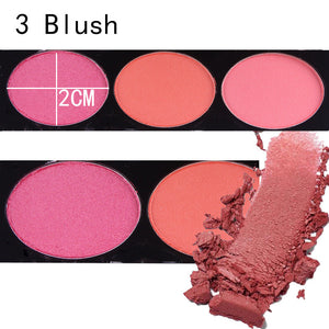 MISS ROSE 144 color 3 color 3 Color Eyeshadow blush eyebrow makeup makeup makeup kit special wholesale