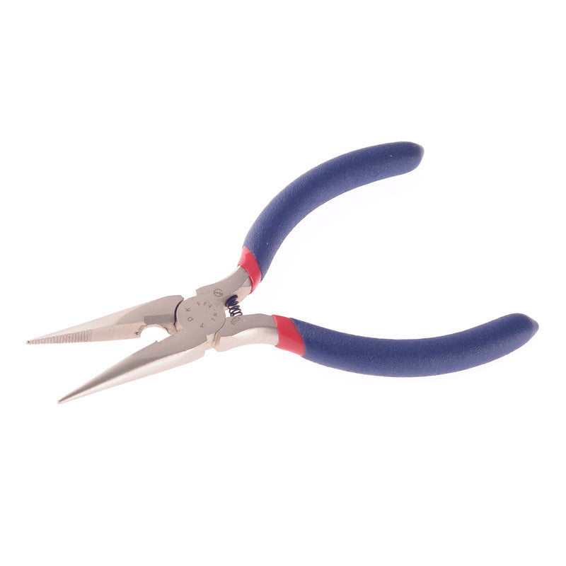 Beaded wire cutting and looping pliers