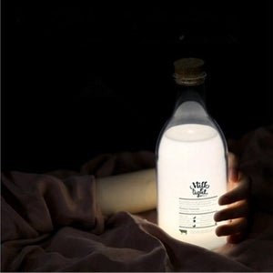 Milk Bottle USB Charing LED Nightlight Lamp Baby Gift