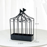 Creative Birdcage Shape Mosquito Coil Holder Nordic Iron Mosquito Repellent Incense Burner For Indoor Home Bedroom Hotel Decor