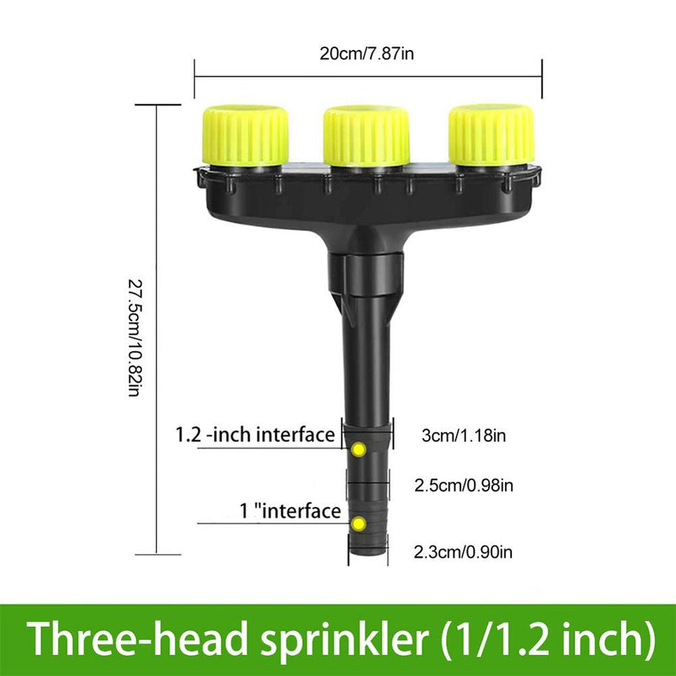 Agriculture Atomizer Nozzles Garden Lawn Water Sprinklers Irrigation Spray Adjustable Nozzle Tool