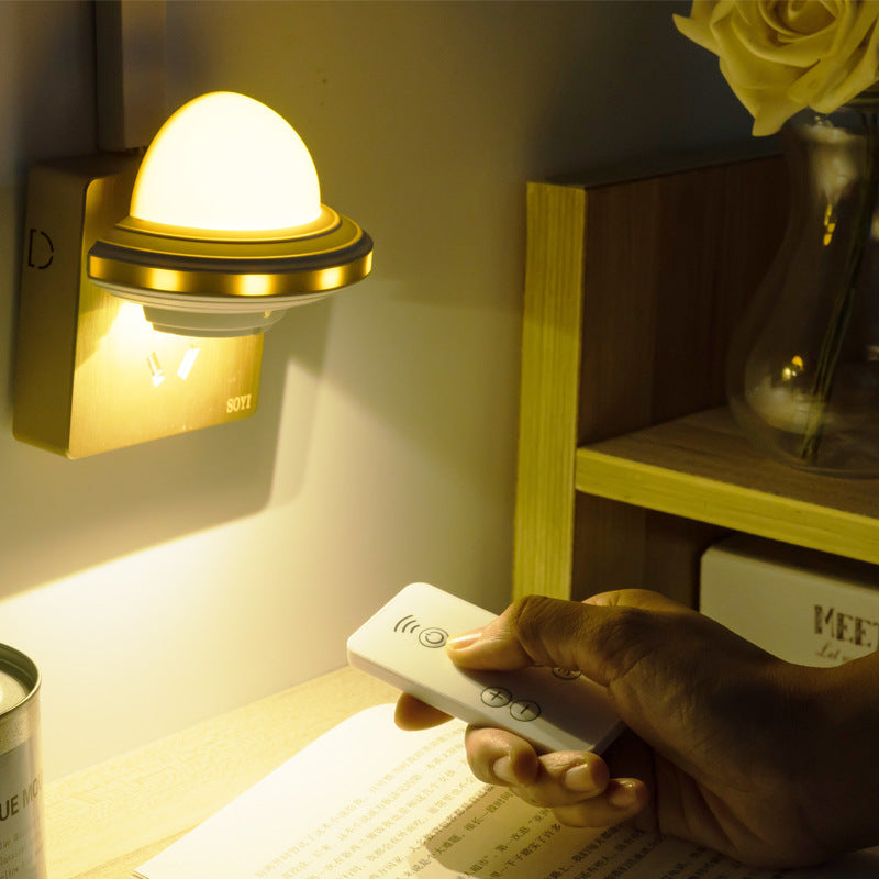 Home Bedroom Bedside Feeding Atmosphere Socket Lamp