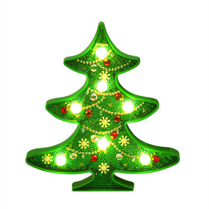 Christmas Decoration Snowman Christmas Tree DIY LED Lamp