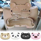 Child Car Seat Table Car Seat Tray Storage Kids Toy Food Water Holder Children Portable Table For Car Baby Food Desk ABS
