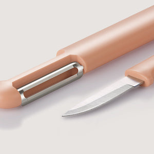 Portable Stainless Steel Peeler Fruit Knife Multi-functional Kitchen Tool