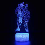 APEX series led remote control colorful touch 3D night light