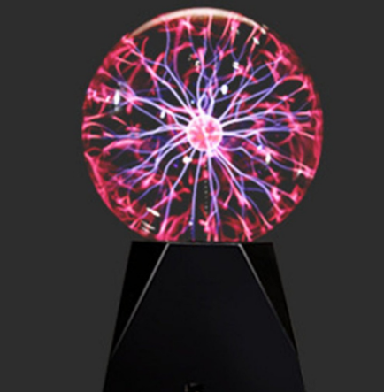 Plasma ball lightning ball electronic magic light electrostatic induction ball
