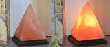 Wooden Base Himalayan Crystal Rock Salt Lamp Air Purifier Night Light FREE GLOBAL SHIPPING