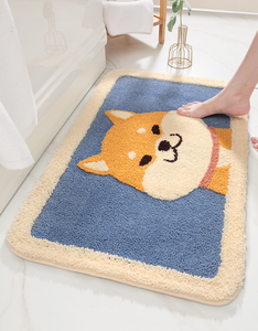 Shiba Inu Dog Bath Mat