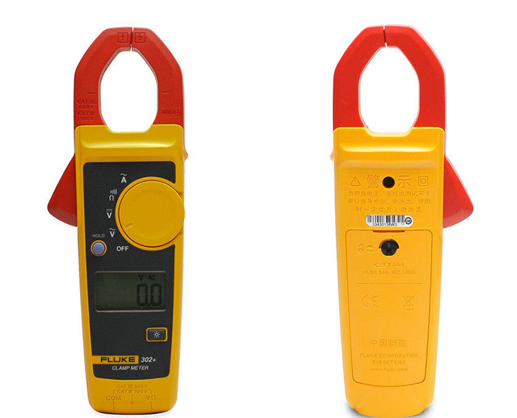 Fluke Electrician Test Instrument F302 F303 F305 Digital Clamp Ammeter