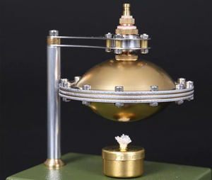 New All-metal Assembly DIY Steam Engine Flying Saucer Model