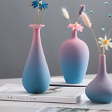 Nordic Modern Style Ceramic Vase Bedroom Living Room Study Dried Flower Flower Arrangement Ornaments
