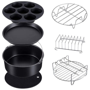 Air Fryer Accessories 7-piece Silicone Grill