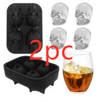 Creative Halloween Personality 3D Silicone Skull