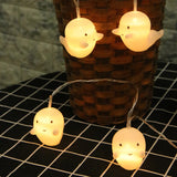 Pumpkin Ghost Lighting LED Small Lantern
