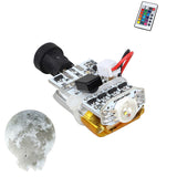 3DSWAY 3D Printing Lunar Lamp Circuit Board Module Remote Control 16-Color Dimmable Touch Switch Charging Accessories