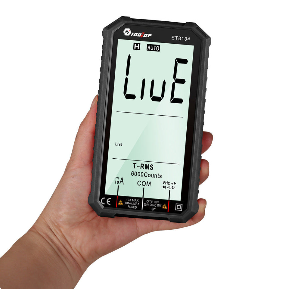 Intelligent All-round Multimeter With Color Change Alarm Function