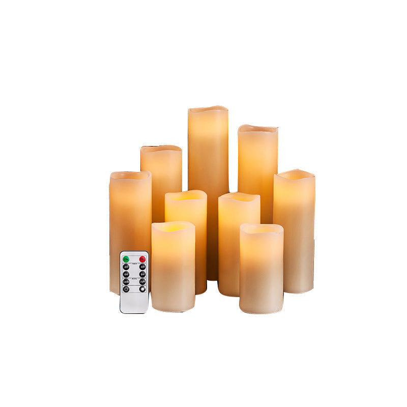 Electronic Candle Light Atmosphere Activity Simulation Cylindrical