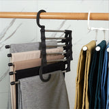 Household Multifunctional Stainless Steel Hanger, Two Hanging Pants Rack