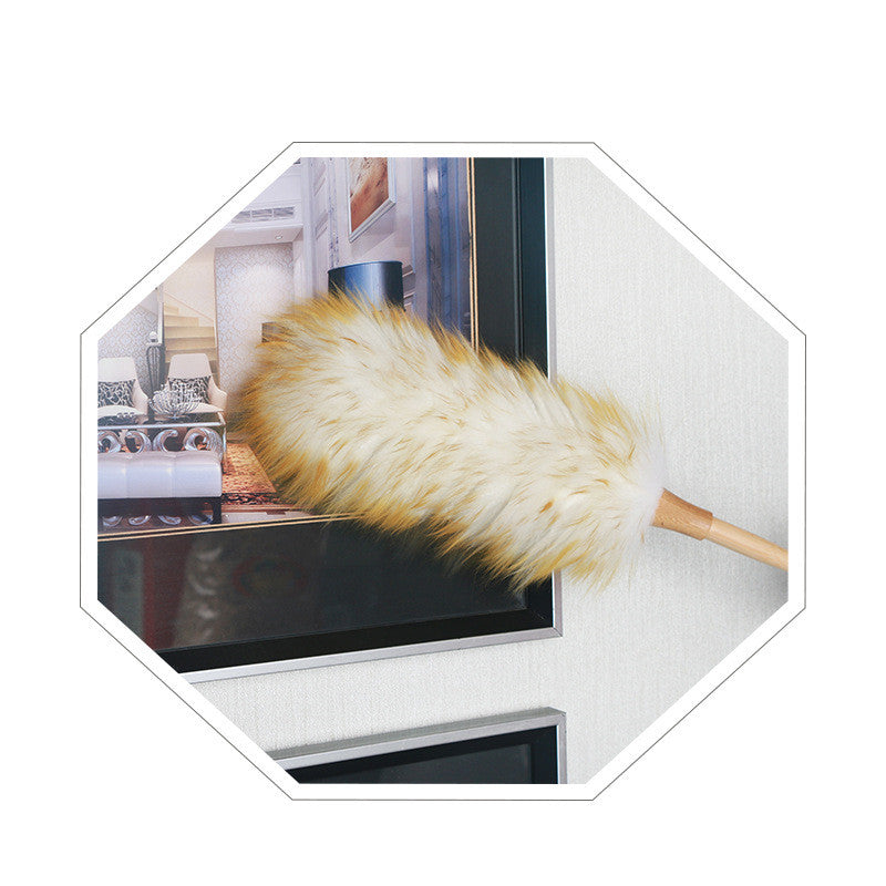 Household Cleaning Wool Duster Electrostatic Dust Removal Brush Household Car Dust Removal