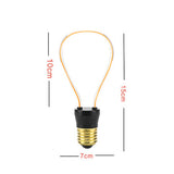 Romantic Special-Shaped Color Bulb E27 Large Screw Energy-Saving Lamp