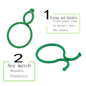 Gardening Buckle Ring Gourd Ring Gardening Accessories Butterfly Buckle Gourd Ring Plant Fixation
