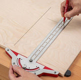 New Woodworking Angle Hole Marking Ruler