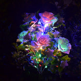 Solar Light LED Waterproof Landscape Decorative Lamp Flower Lights Outdoor