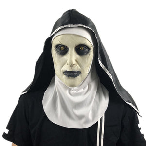 Halloween Scary Scary Nun Mask
