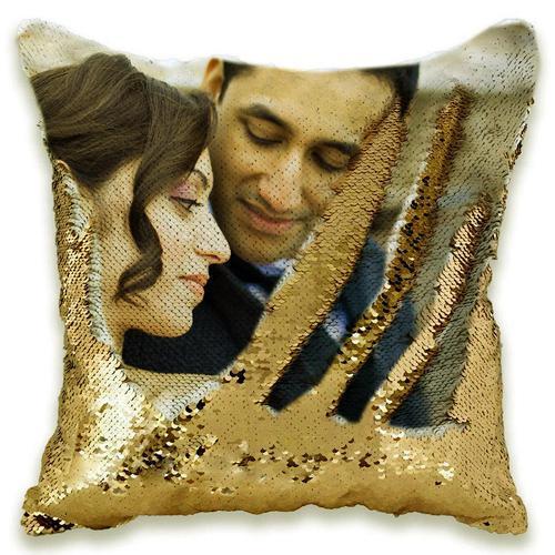 Custom image sequin pillowcase