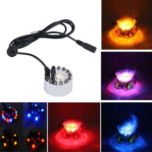 12 LED colorful lights ultrasonic fog