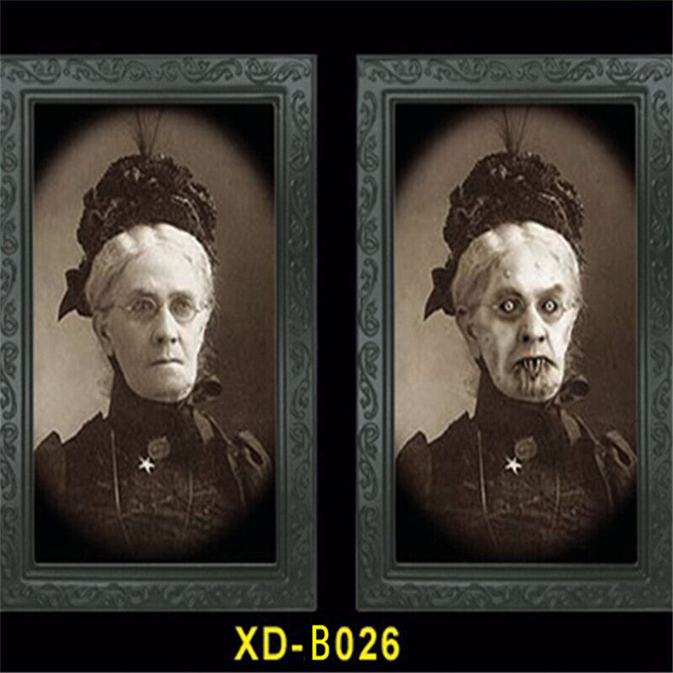 3D People Ghost Festival Changing Photo Frame