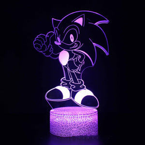 For Sonic Boy Night Light