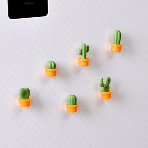 Cactus refrigerator sticker