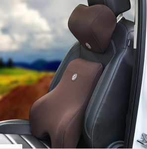 Car Memory Cotton Lumbar Suit Pillow Back Pad Waist Car Interior Seat Four Seasons Universal New Slow Rebound