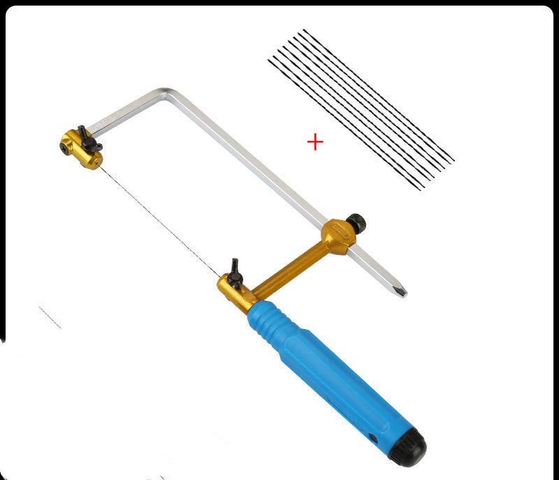 Multifunctional small fretsaw tool saw blade