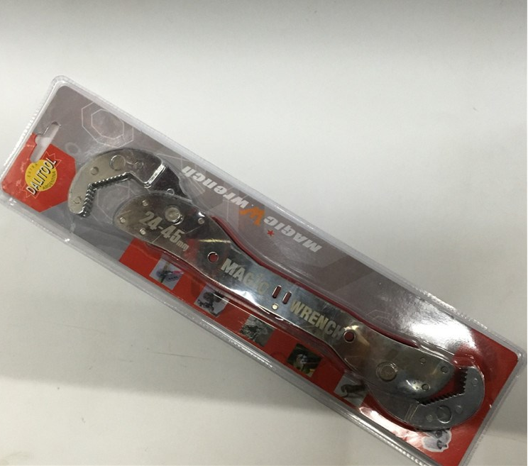 Magic Wrench Adjustable Wrench Quality 45 Steel Universal Wrench Multi-function Labor-saving Torque Wrench