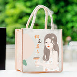 Casual Tote Bag For Students To Organize Small Book Bag Lunch