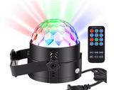 Remote control crystal small magic ball KTV flash