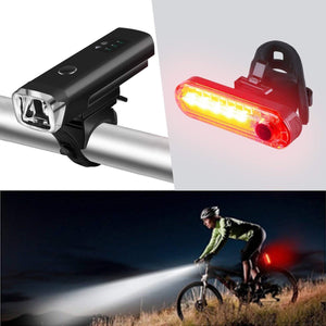 USB Charging Headlight Bicycle Riding Equipment