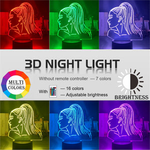 Acrylic 3D night light